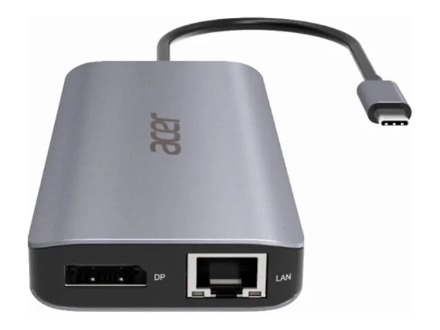 Acer 12in1 Type C dongle 2xUSB3.2/2xUSB2.0/1xSD/TF/1xDP