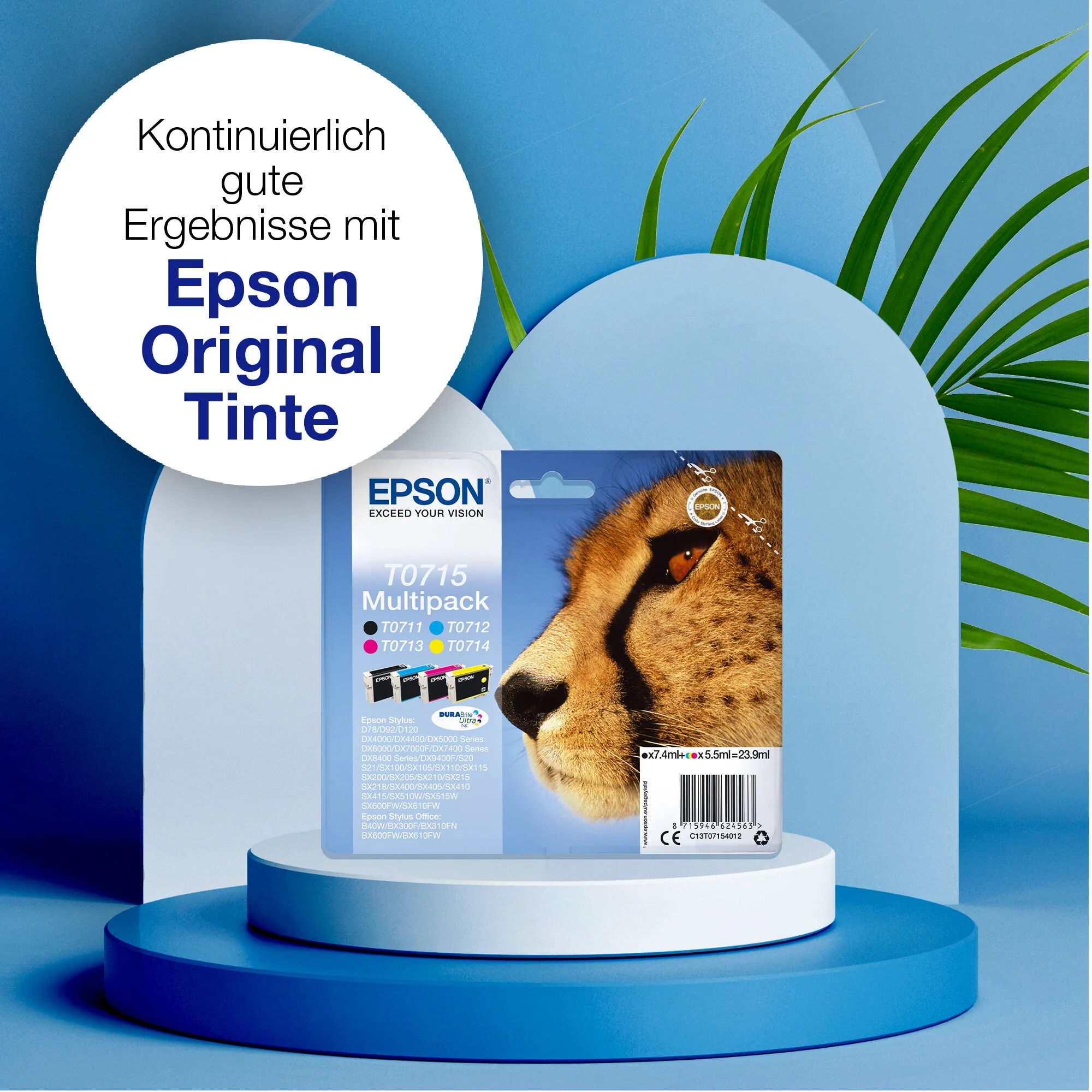Epson Multipack 4-colours T0715 DURABrite Ultra Ink – Bild 2