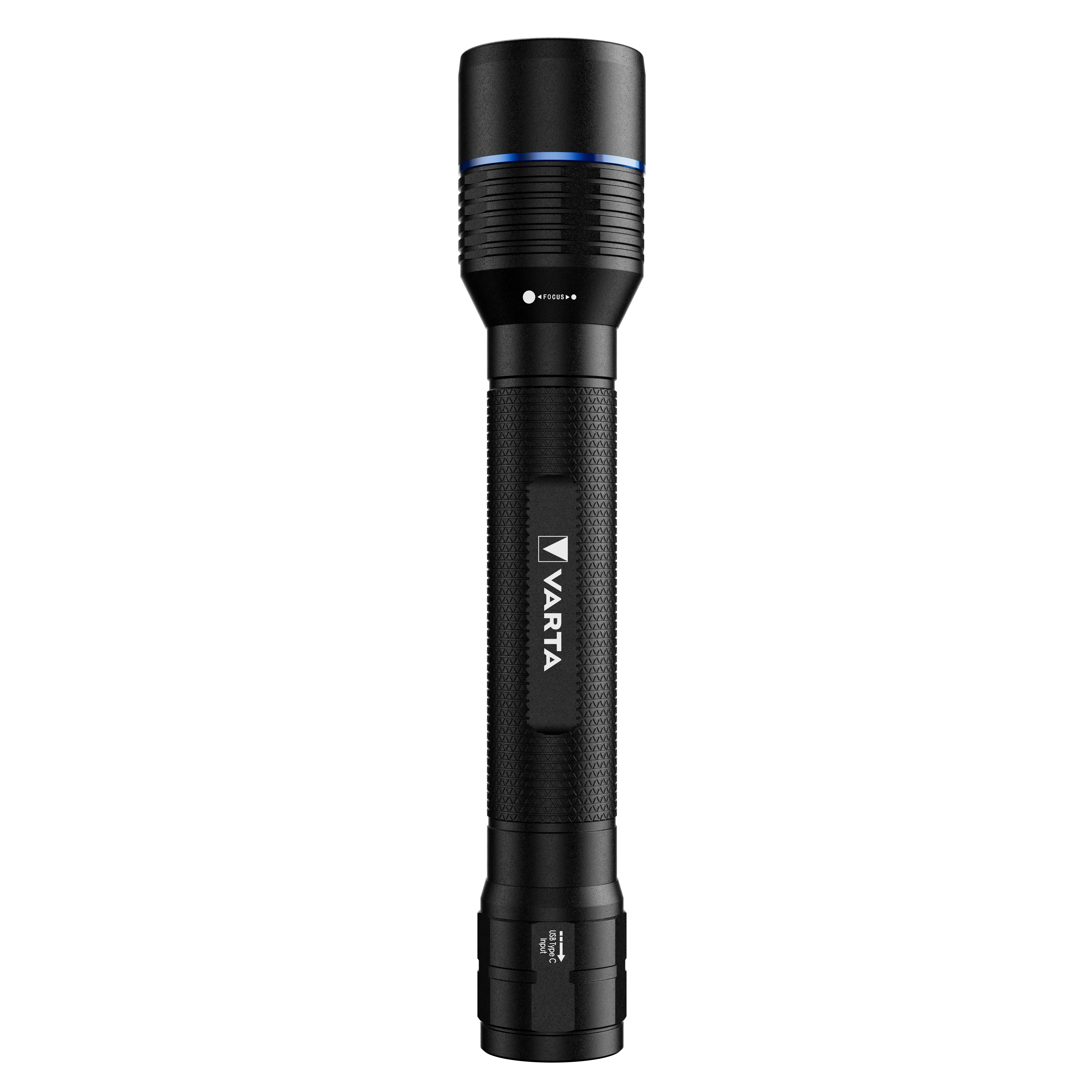 Varta Taschenlampe Aluminium F40R mit Akku