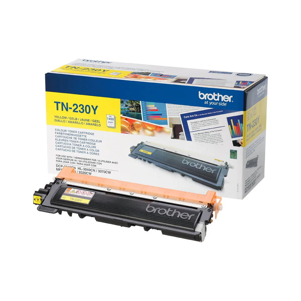Brother TN-230Y Tonerkartusche 1 Stück(e) Original Gelb – Bild 1
