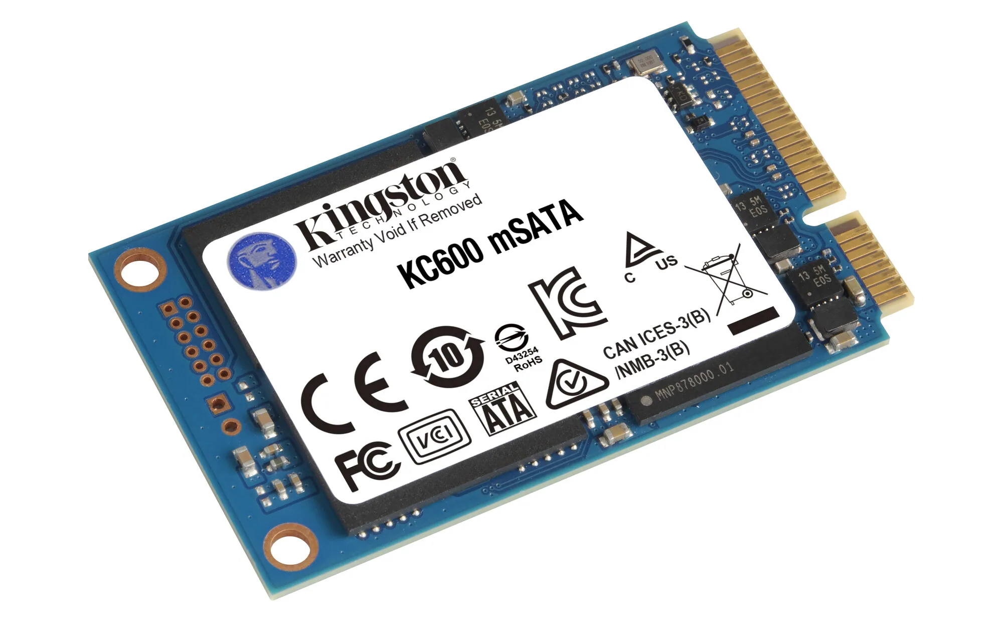 Kingston Technology 1024G SSD KC600 SATA3 mSATA – Bild 2