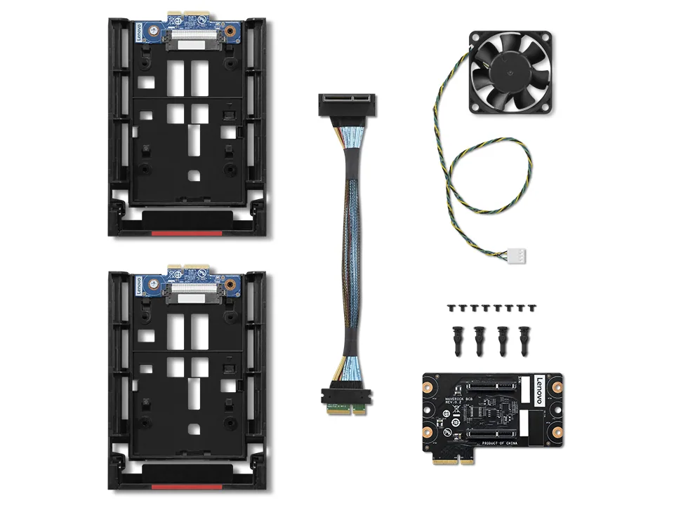 Lenovo 4XF1R31362 Montage-Kit Schwarz – Bild 1