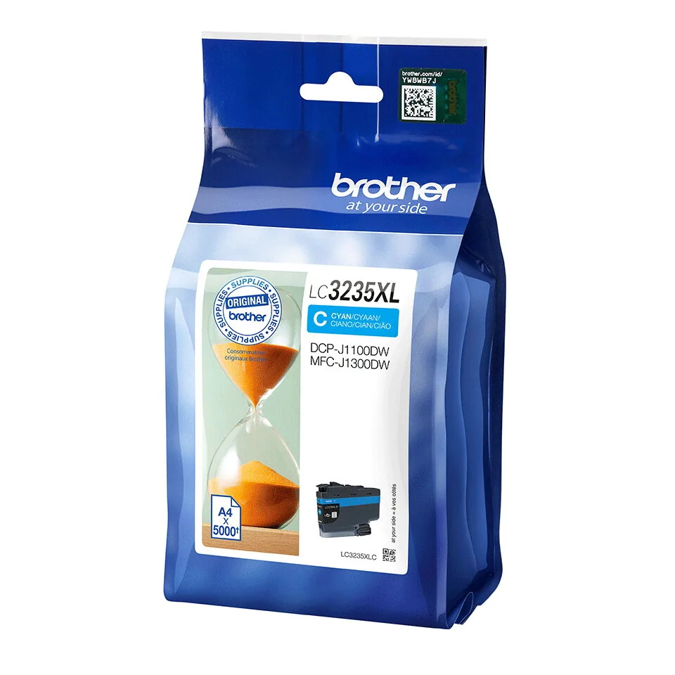 Brother LC3235XLC Druckerpatrone 1 Stück(e) Original Hohe (XL-) Ausbeute Cyan – Bild 2