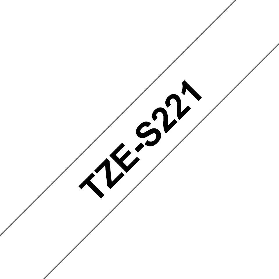 Brother TZE-S221 Etiketten erstellendes Band TZ – Bild 2