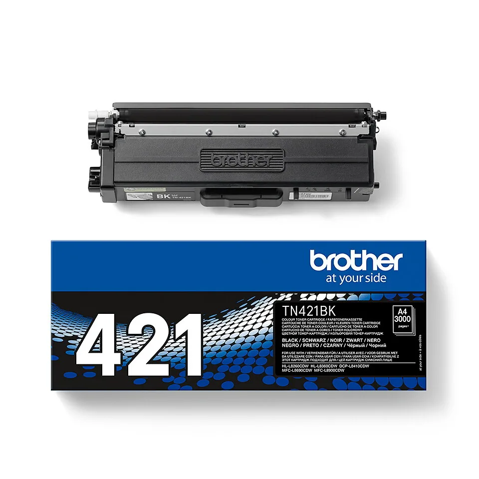 Brother TN-421BK Tonerkartusche 1 Stück(e) Original Schwarz – Bild 3