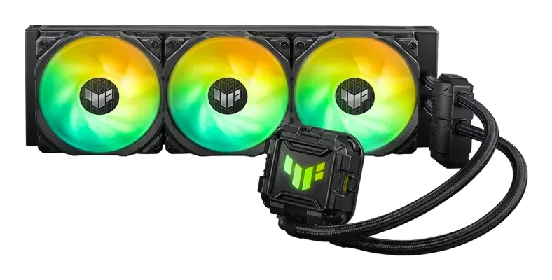 ASUS TUF GAMING LC II 360 ARGB Prozessor All-in-One-Flüssigkeitskühler 12 cm Schwarz – Bild 1