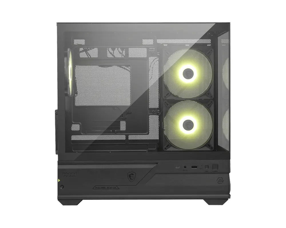 MSI MAG PANO M110R Computer-Gehäuse Mini Tower Schwarz – Bild 2