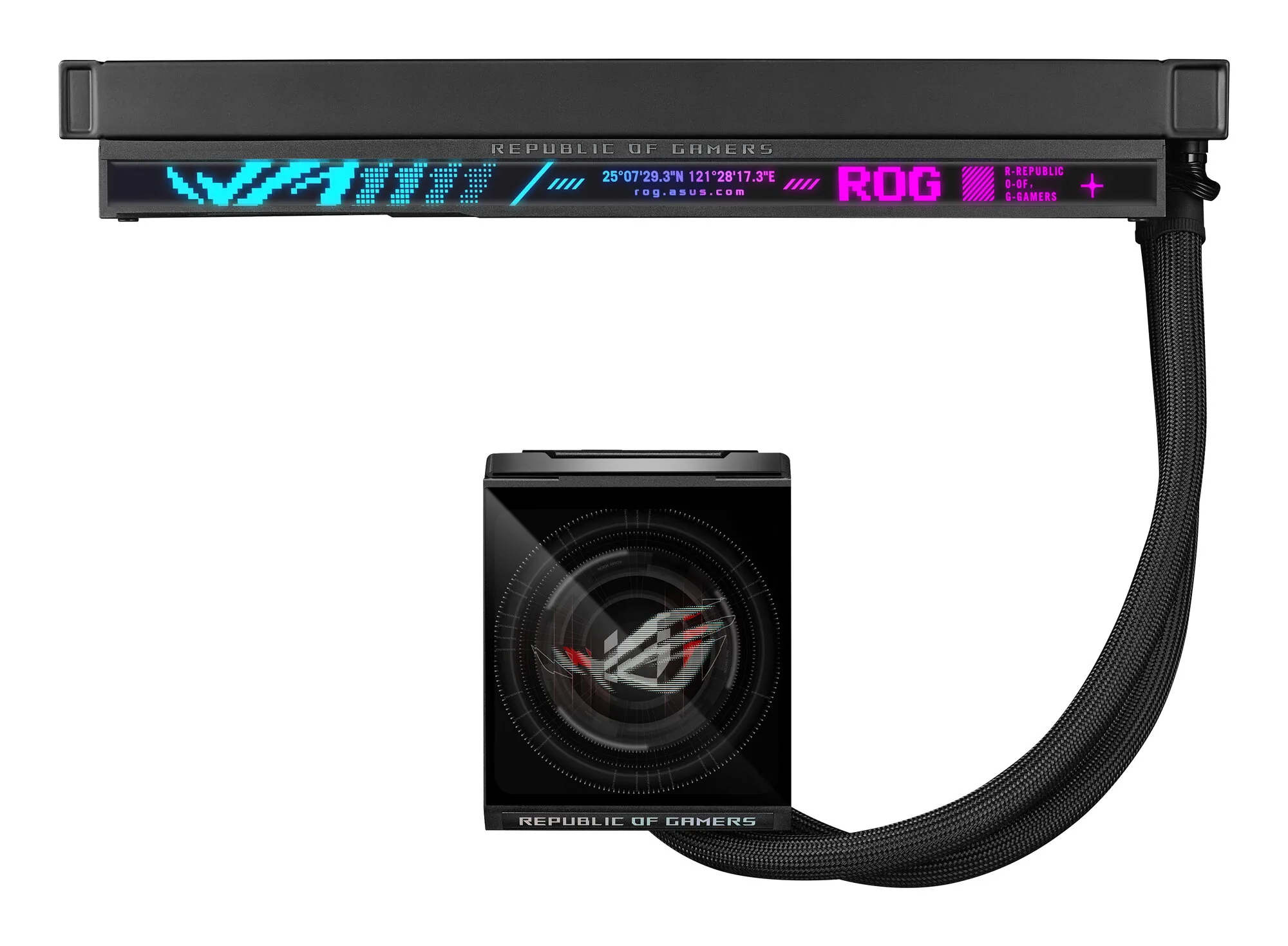 ASUS ROG Strix LC IV 360 ARGB LCD Prozessor All-in-One-Flüssigkeitskühler 12 cm Schwarz – Bild 7