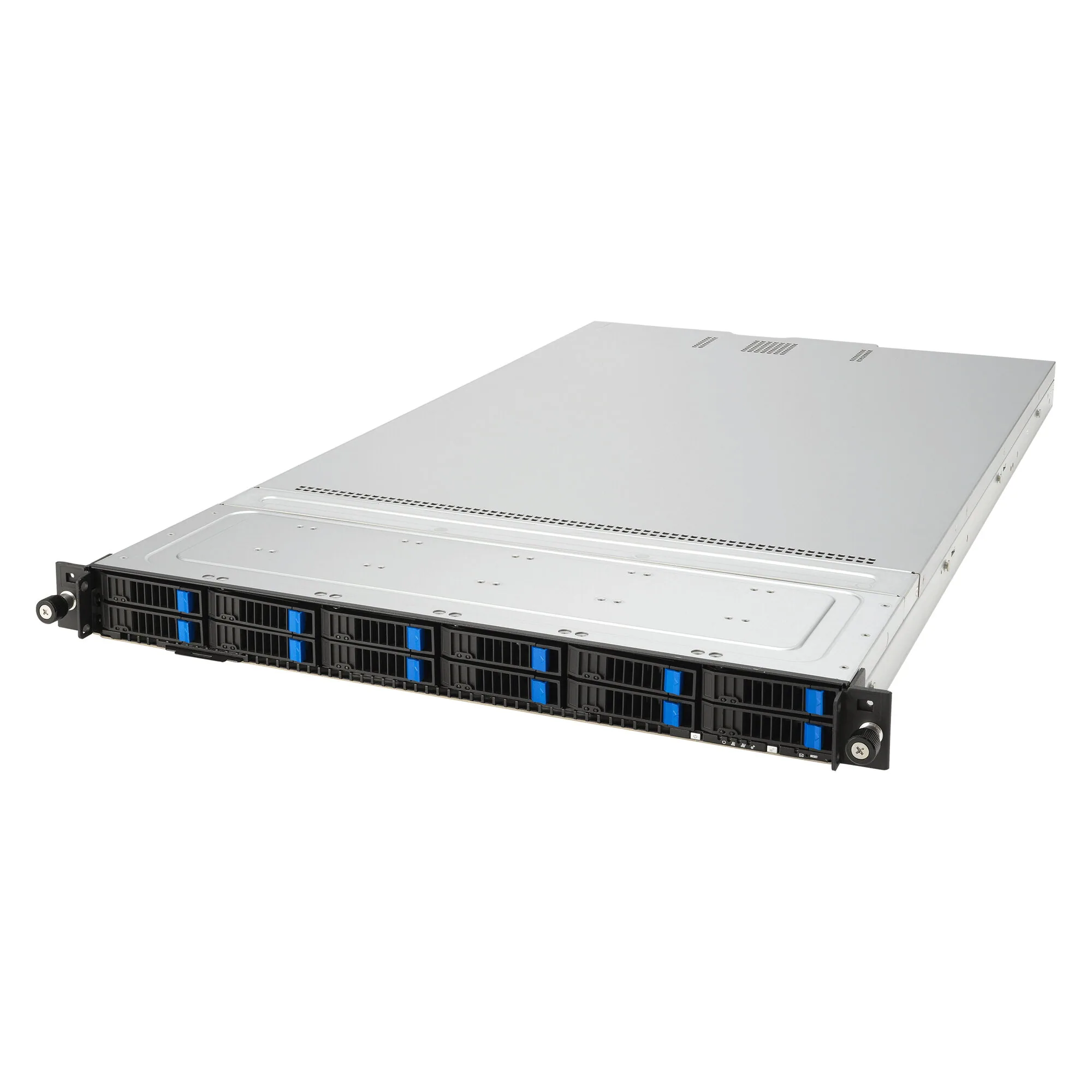 ASUS RS700A-E12-RS12U Socket SP5 Rack (1U) Schwarz, Stahl – Bild 1
