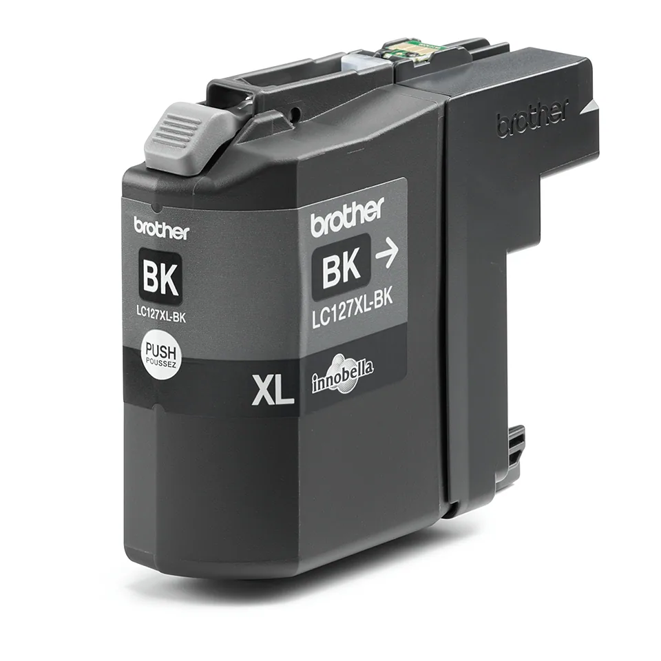 Brother LC127XLBK Druckerpatrone 1 Stück(e) Original Extrahohe (Super-) Ausbeute Schwarz – Bild 1