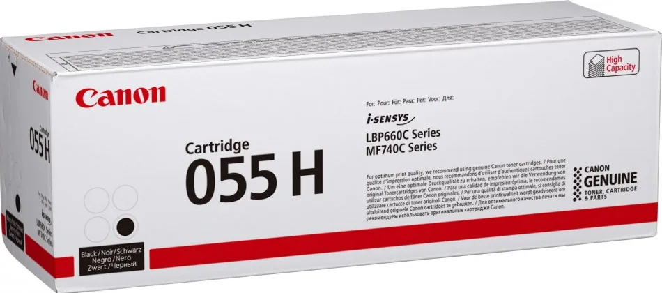 Canon 055H Tonerkartusche 1 Stück(e) Original Schwarz – Bild 1