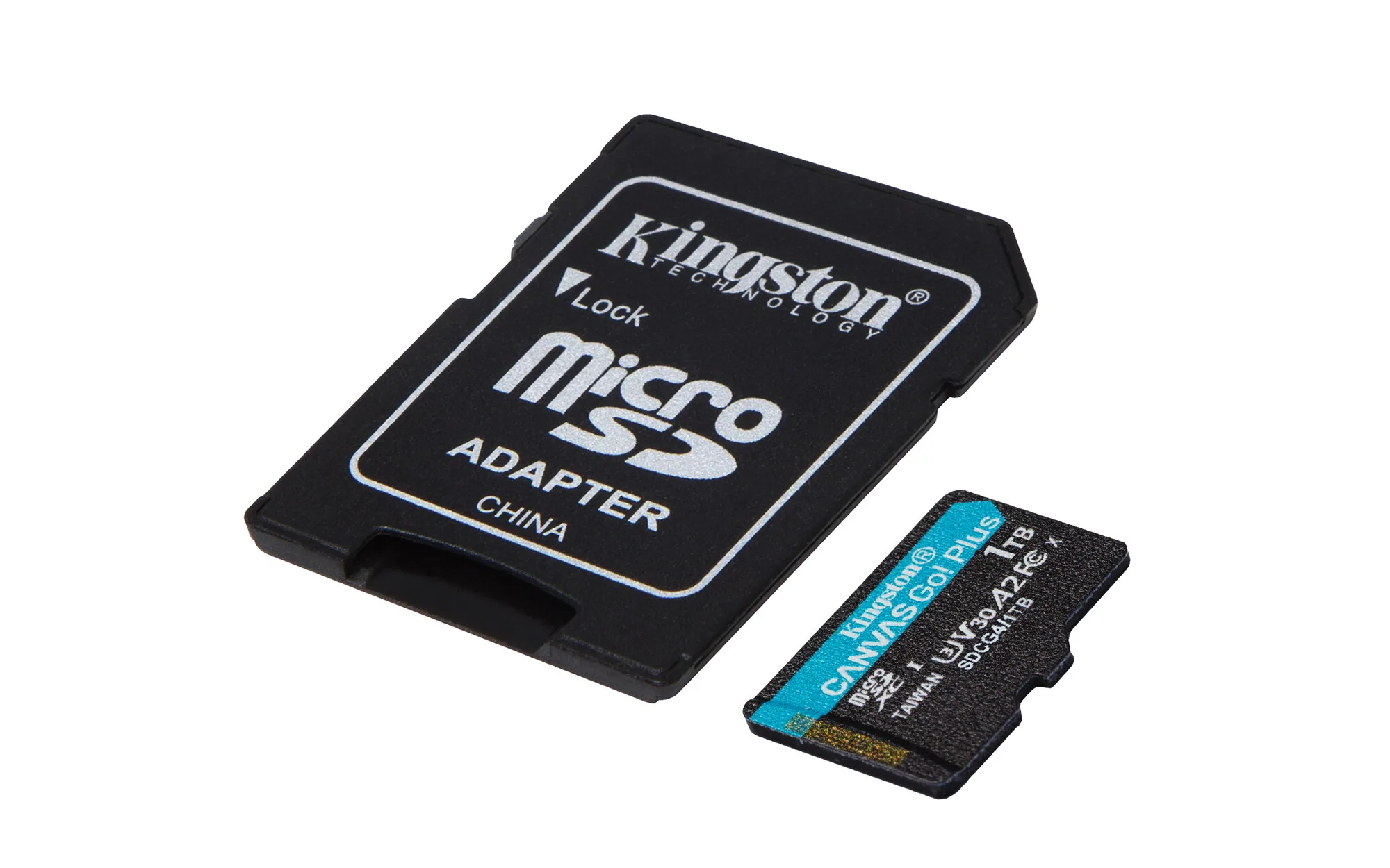 Kingston Technology 1TB microSDXC Canvas Go Plus Gen4 200 MB/s A2 U3 V30-Karte + Adapter – Bild 3