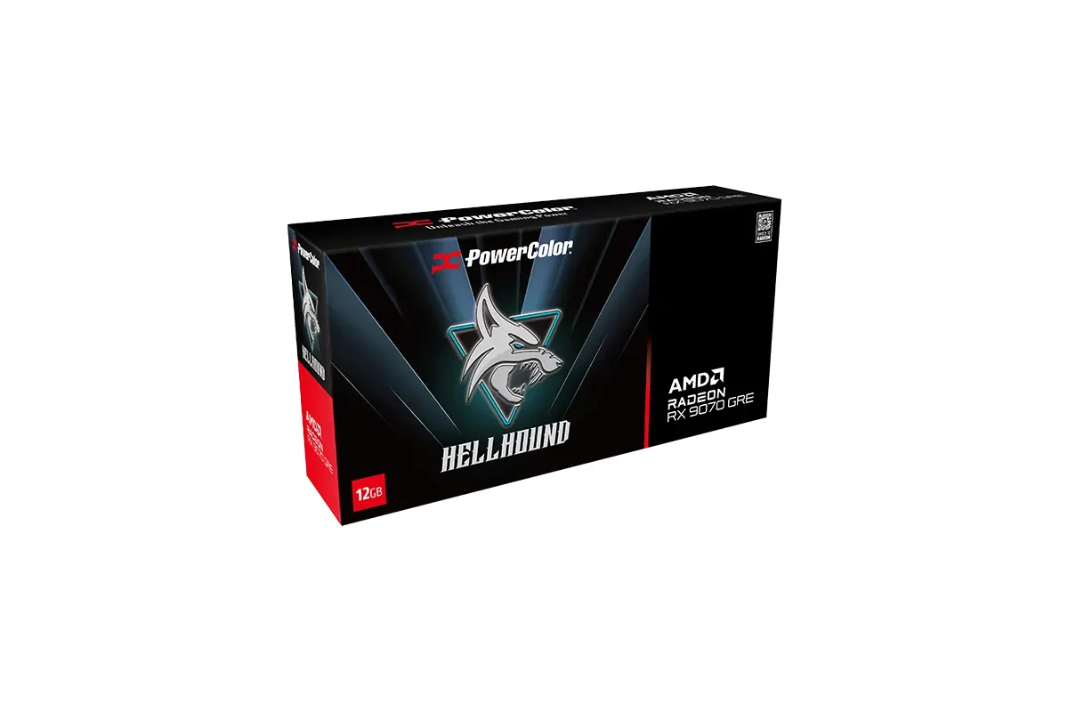 PowerColor Radeon RX9070GRE Hellhound 12 GB GDDR6