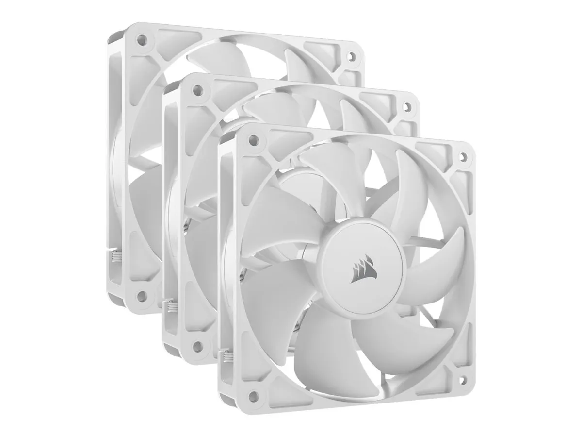 Corsair Lüfter 120*120*25 RS120 Weiß PWM Triple Pack