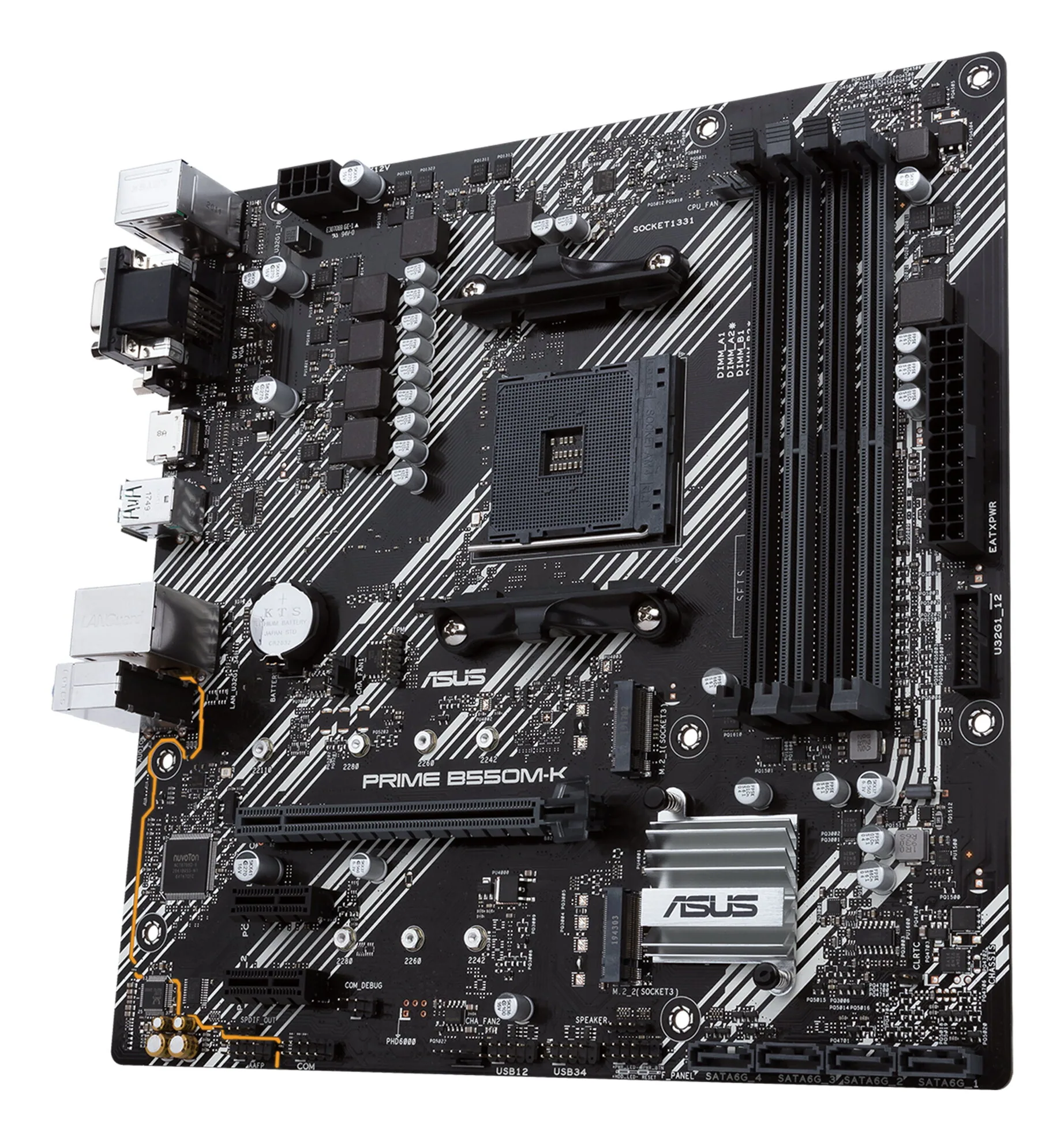 ASUS PRIME B550M-K AMD B550 Sockel AM4 micro ATX – Bild 4
