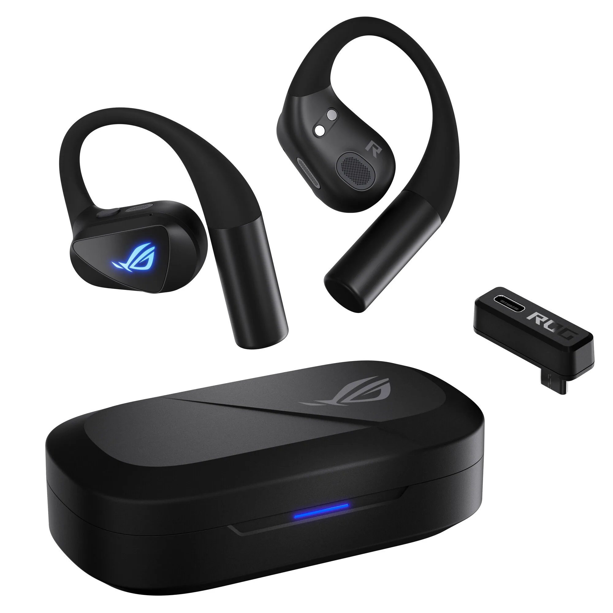 ASUS ROG Cetra Open Wireless Kopfhörer True Wireless Stereo (TWS) Ohrbügel Gaming Bluetooth Schwarz – Bild 3