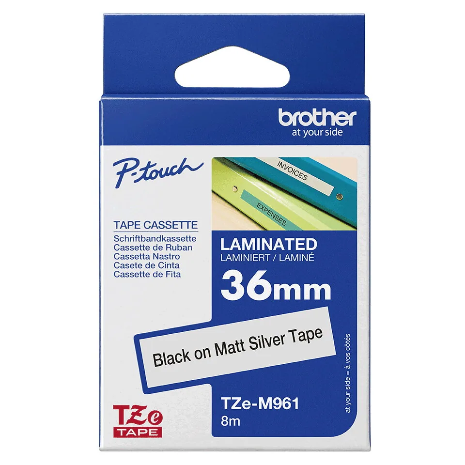 Brother TZE-M961 Etiketten erstellendes Band – Bild 3