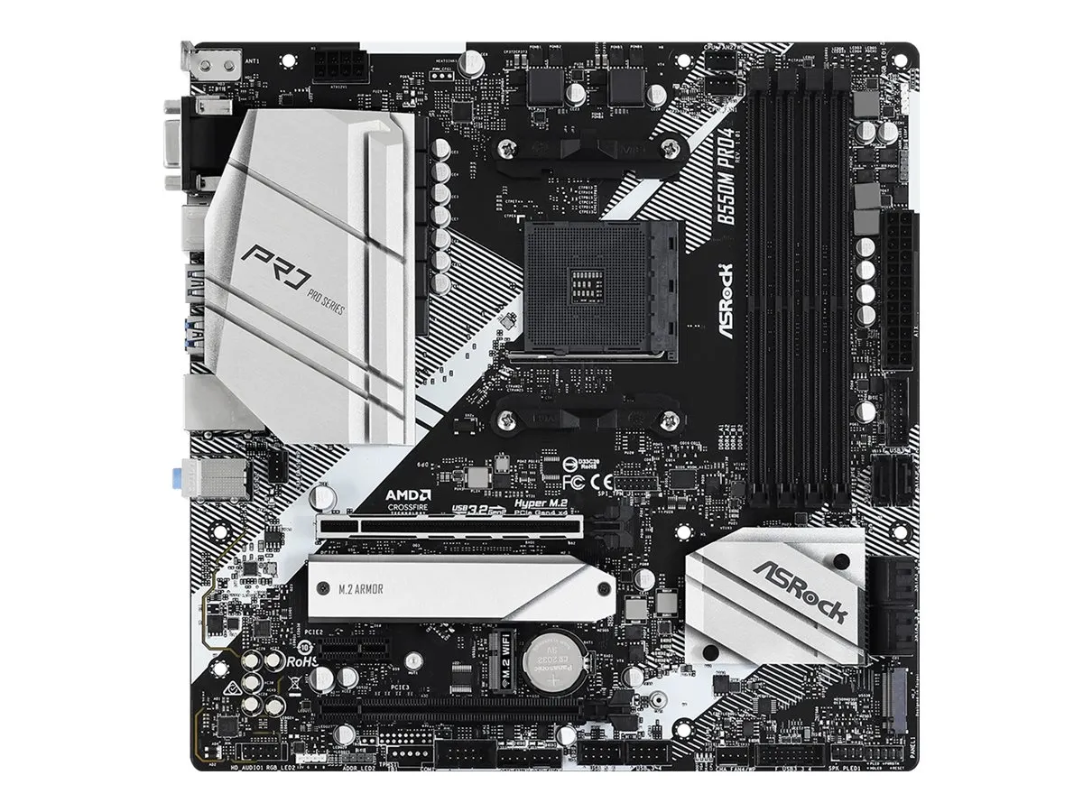 ASRock B550M Pro4                AM4 mATX VGA/HDMI      DDR4 retail