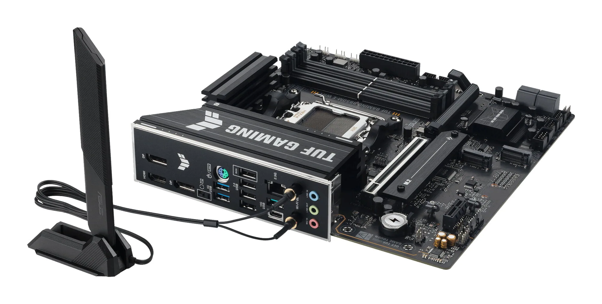 ASUS TUF GAMING B850M-E WIFI AMD B850 Sockel AM5 micro ATX – Bild 8