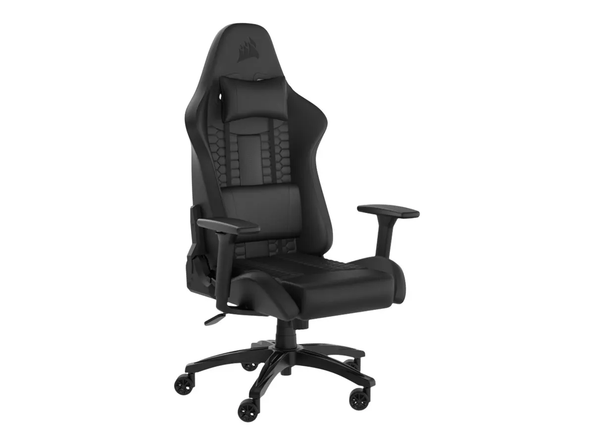 CORSAIR Gaming Stuhl TC100 RELAXED - Leatherette (Black)