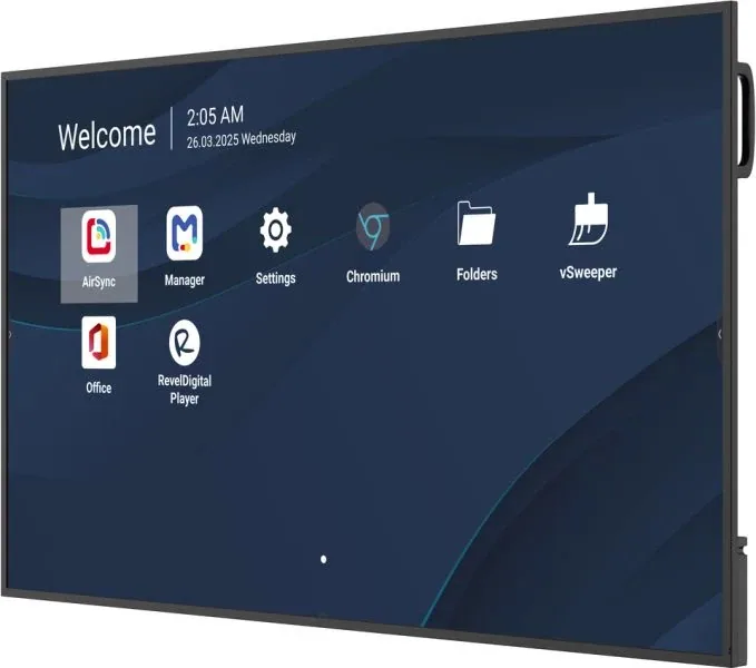 Viewsonic CDE6514-2C Signage-Display Digital Signage Flachbildschirm 165,1 cm (65") LCD WLAN 500 cd/m² 4K Ultra HD Schwarz Eingebauter Prozessor Android 14 24/7 – Bild 3