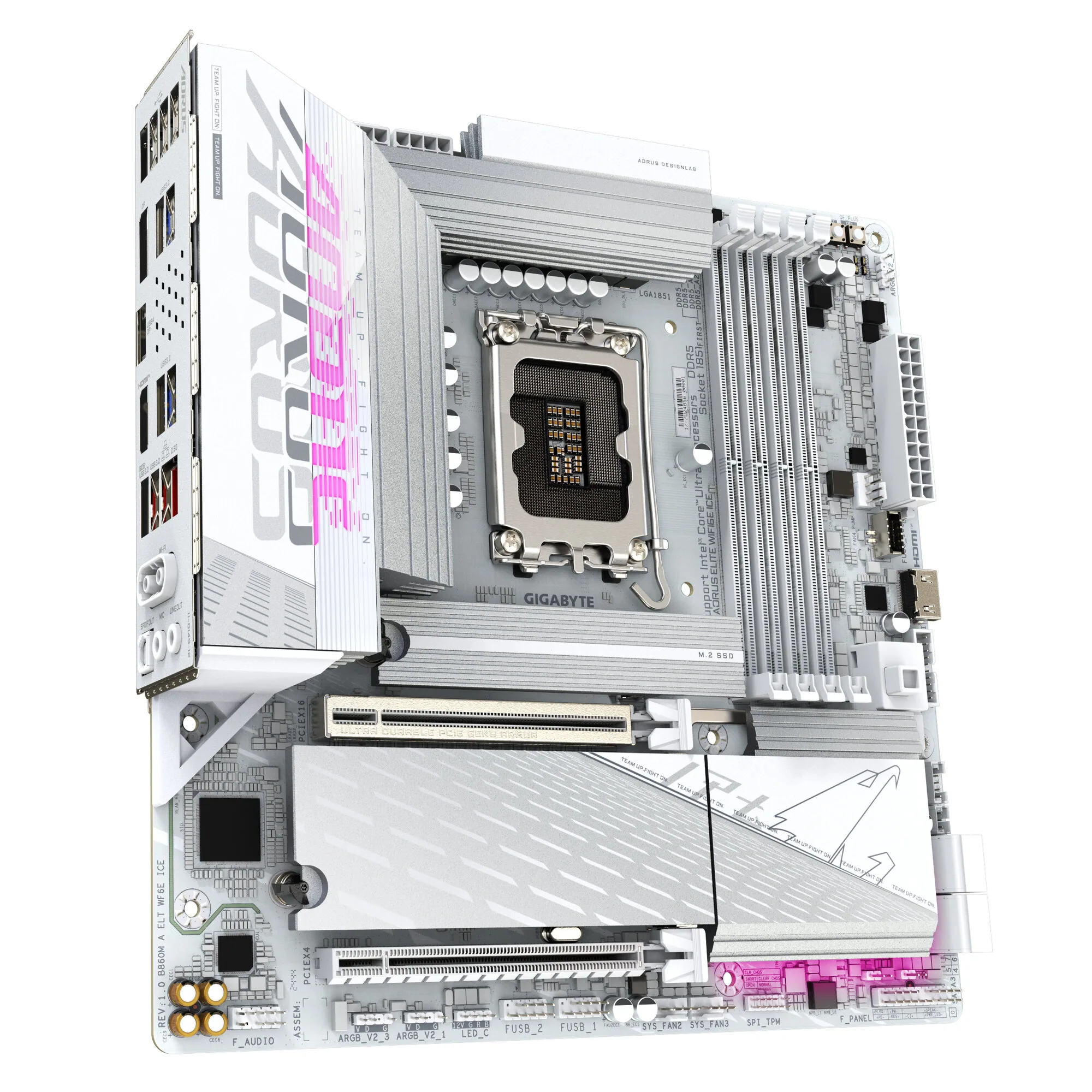 GIGABYTE B860M AORUS ELITE WF6E ICE Mainboard – Bild 3