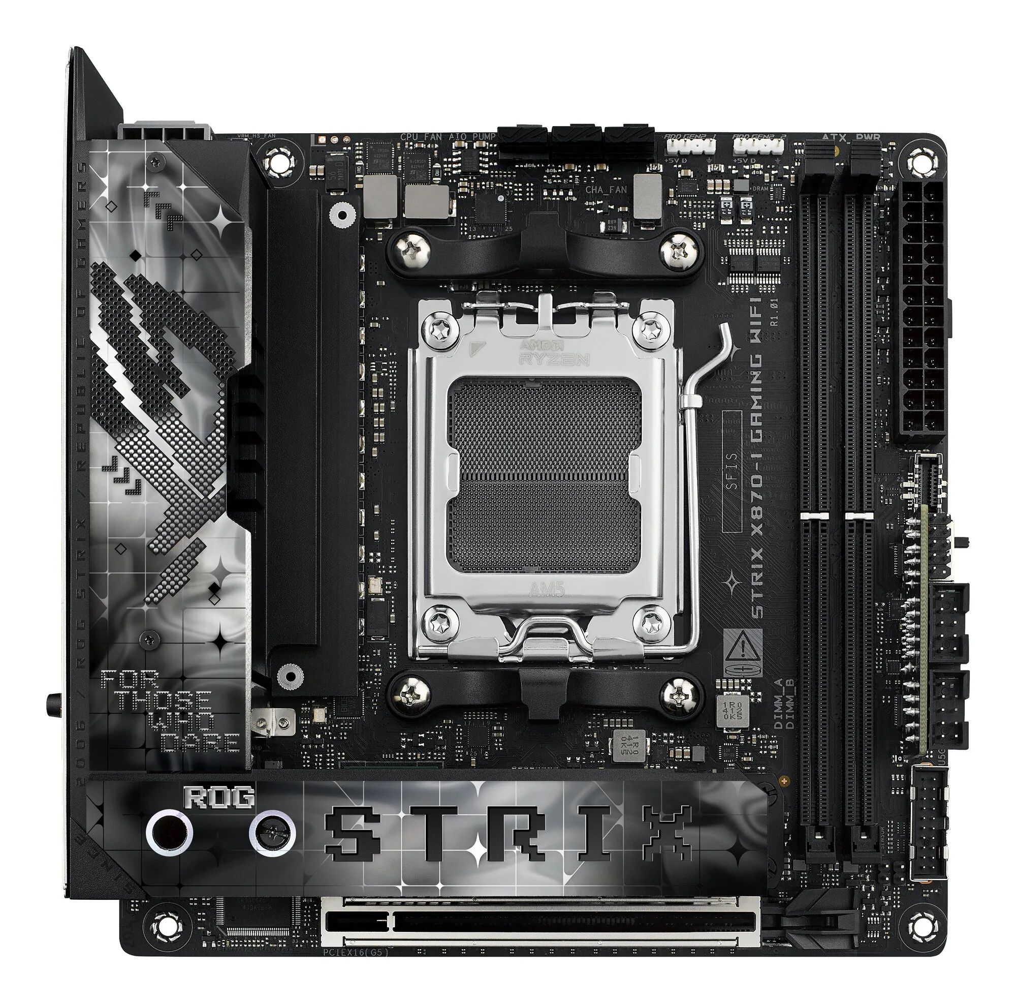 ASUS ROG STRIX X870-I GAMING WIFI AMD X870 Sockel AM5 mini ITX – Bild 3