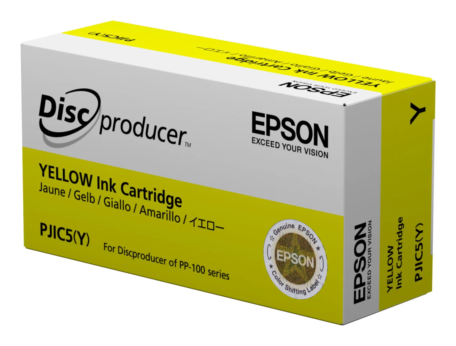 Epson Discproducer Ink PJIC7(Y), Yellow (MOQ=10) – Bild 1