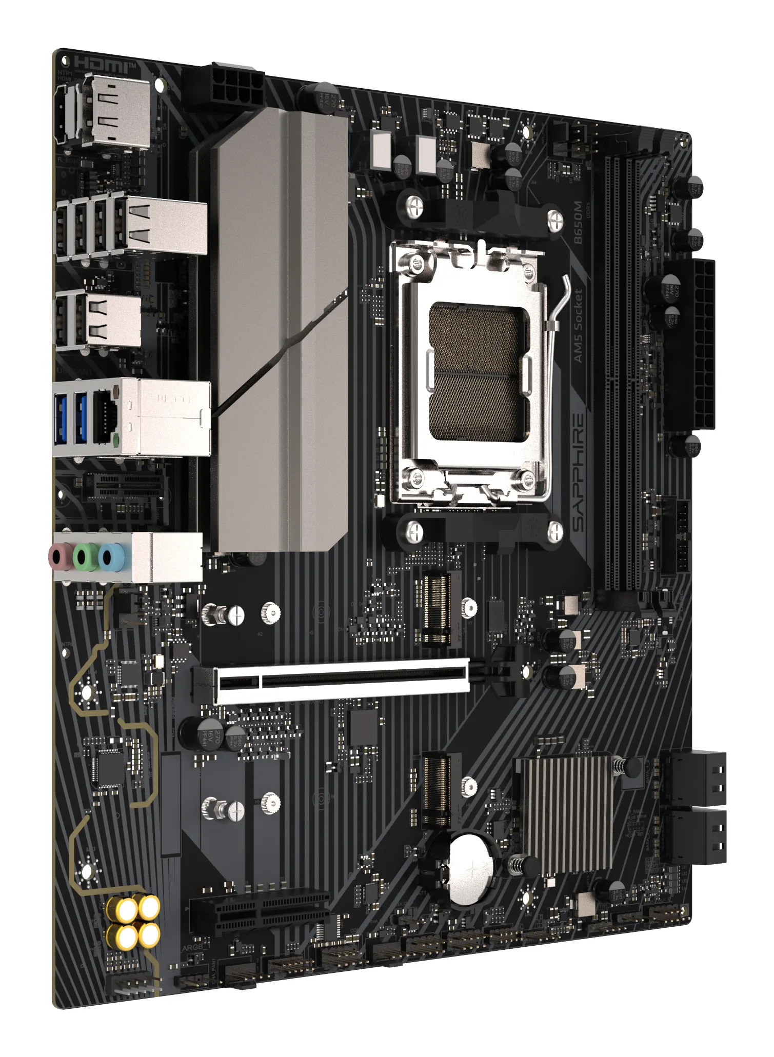 Sapphire MB B650M-E AMD, AM5, DDR5, mATX