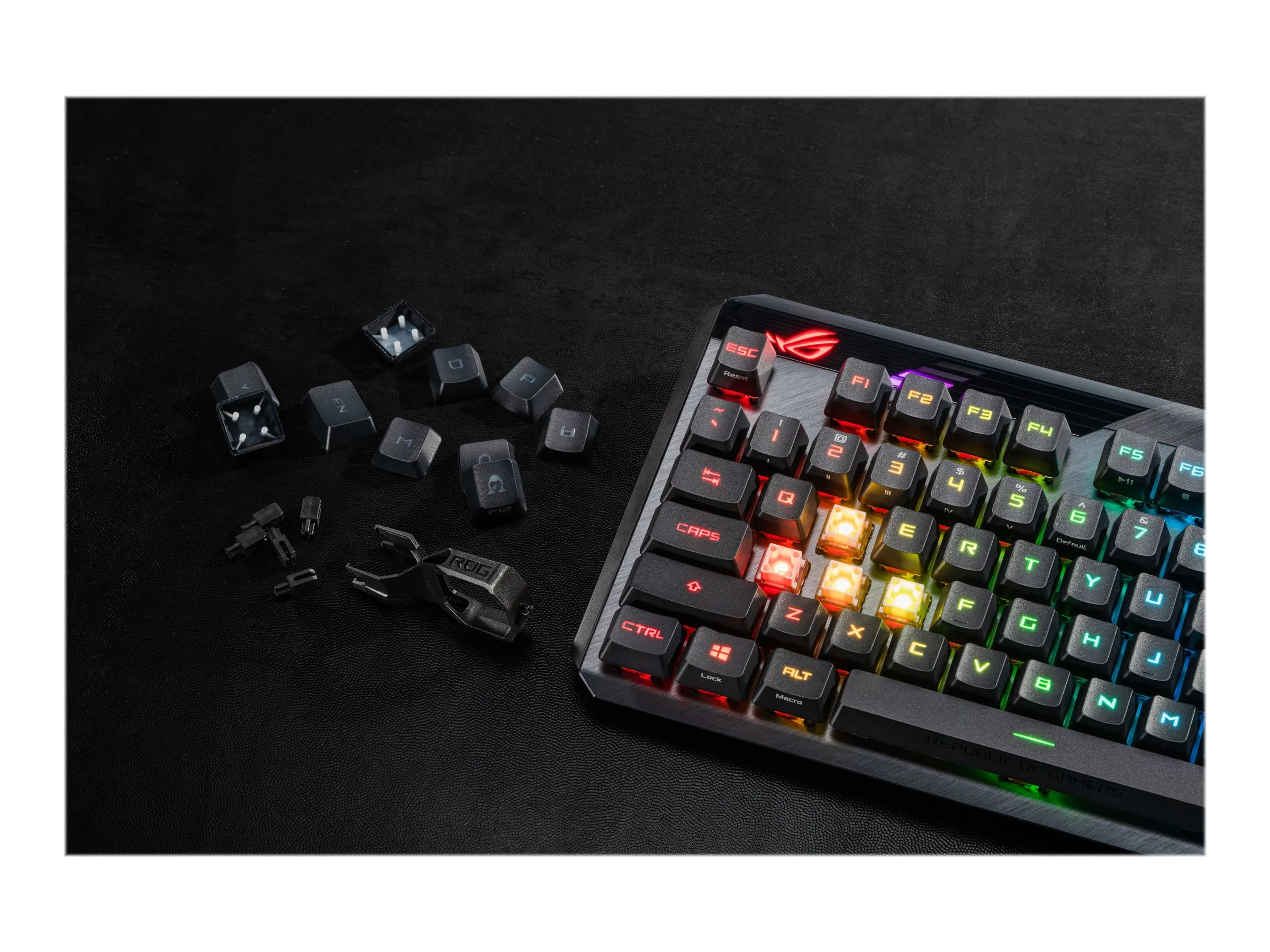 ASUS Tastatur Zubehör ROG PBT Keycap Set