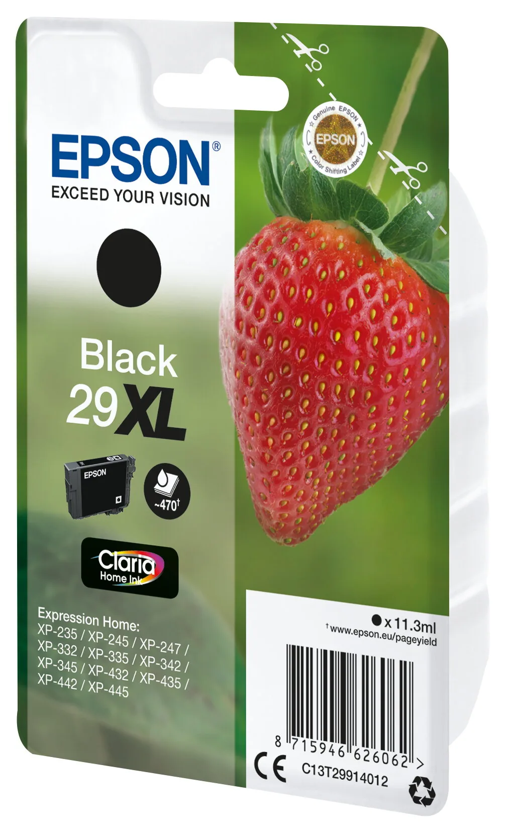 Epson Strawberry Singlepack Black 29XL Claria Home Ink – Bild 7