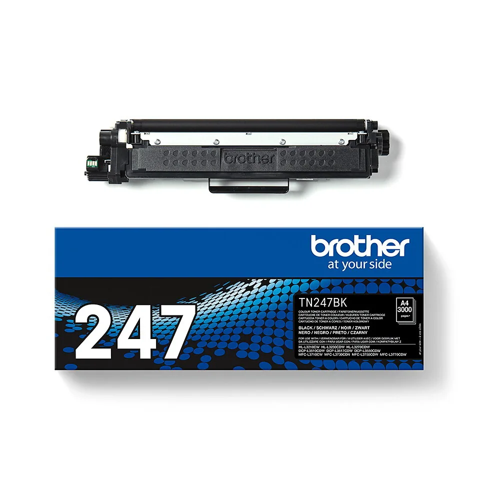 Brother TN-247BK Tonerkartusche 1 Stück(e) Original Schwarz – Bild 3