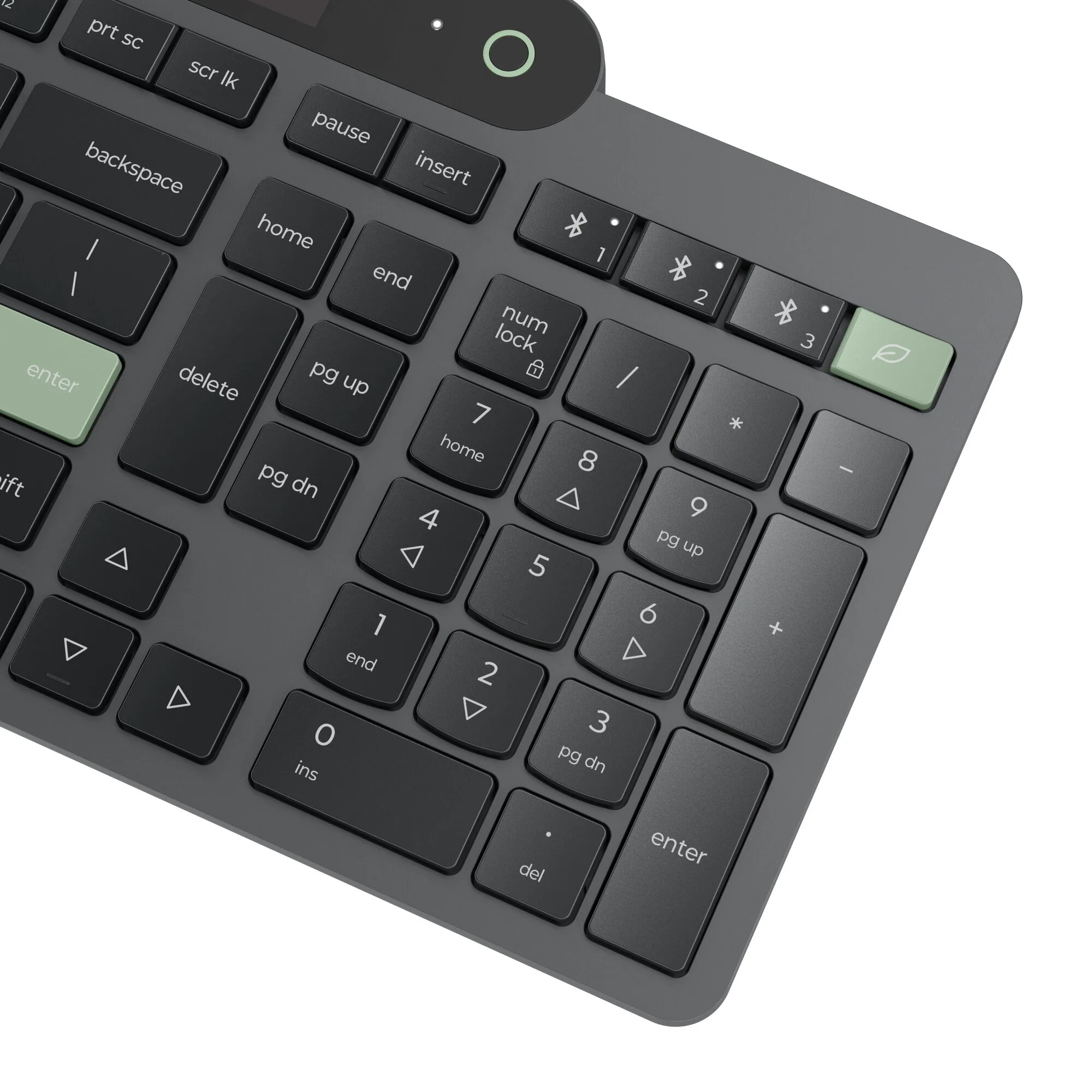 Lenovo 4Y41R69490 Tastatur Heimbüro Bluetooth Deutsch Schwarz, Grün – Bild 4