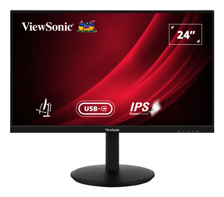 Viewsonic VG Series VG2409-MHDU-2 Computerbildschirm 60,5 cm (23.8") 1920 x 1080 Pixel Full HD LED Schwarz – Bild 1