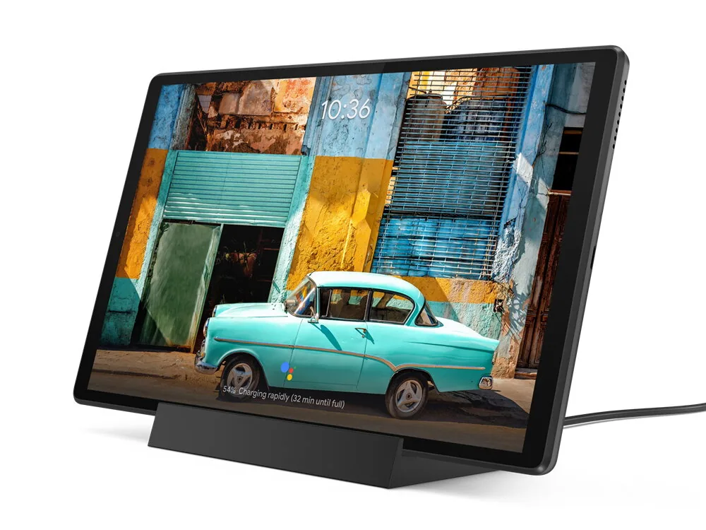 Lenovo Smart Tab M10 FHD Plus Mediatek 32 GB 26,2 cm (10.3") 2 GB Wi-Fi 5 (802.11ac) Android 9.0 Grau – Bild 3