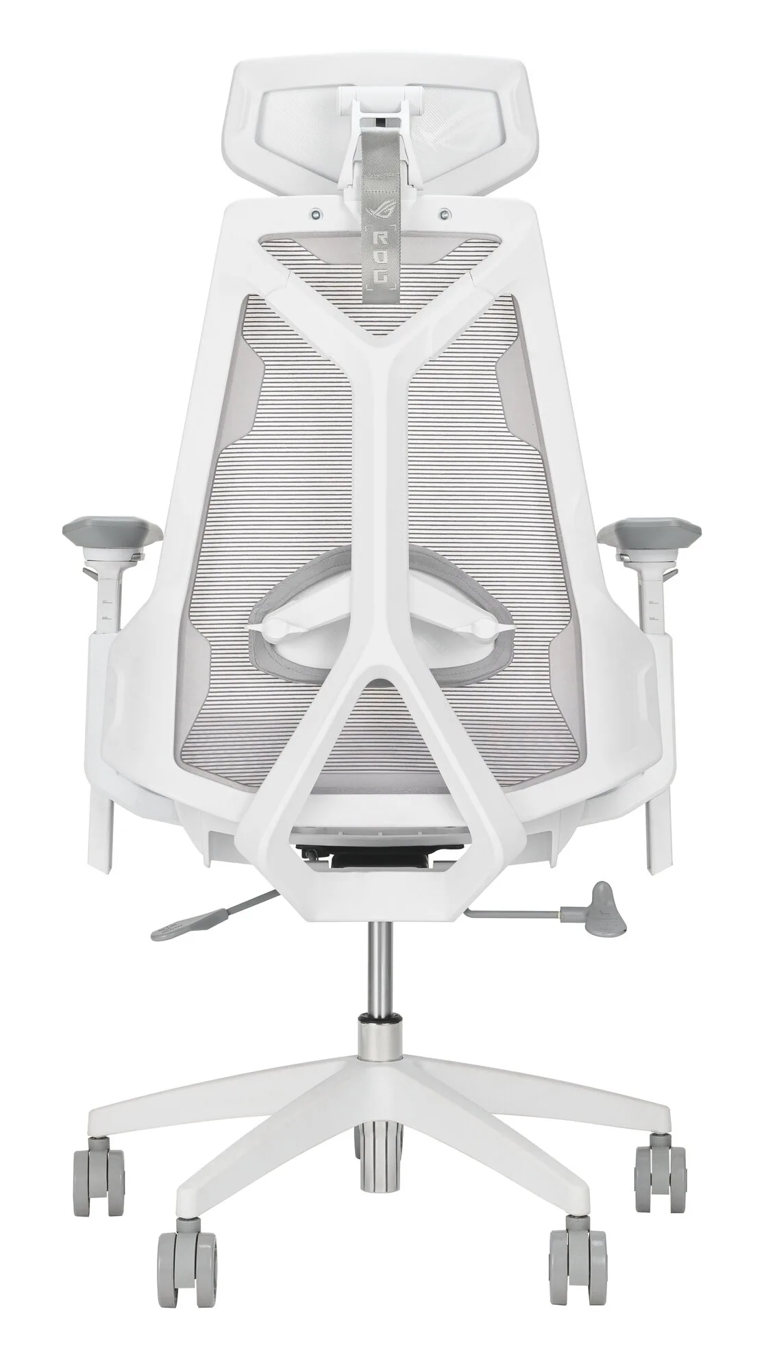 ASUS ROG Destrier Ergo Core White PC-Gamingstuhl Netz-Sitz Weiß – Bild 6