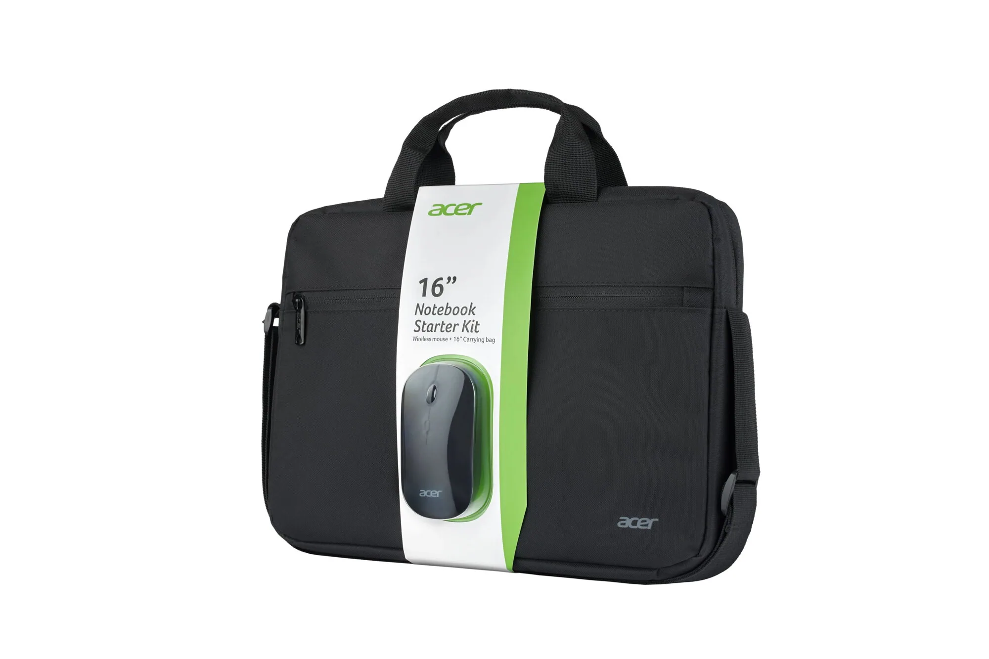 Acer GP.ACC11.03V Laptoptasche 40,6 cm (16") Aktenkoffer Schwarz – Bild 2
