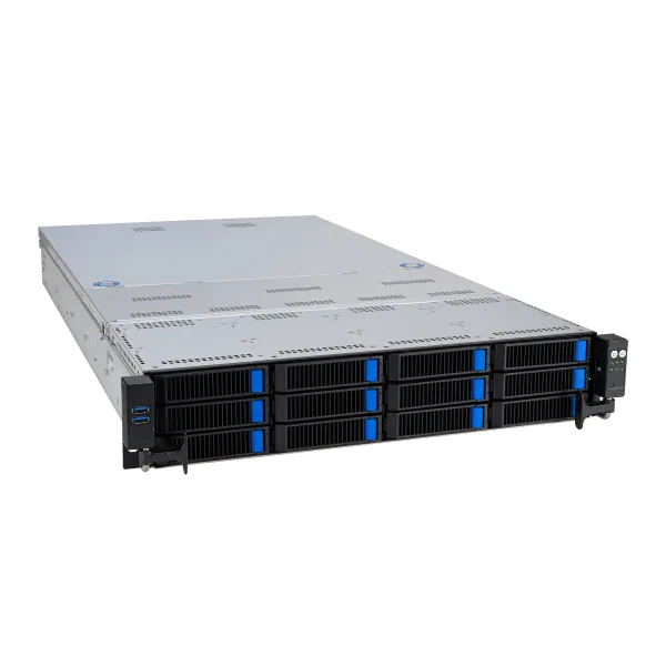 ASUS RS720-E11-RS12U Intel C741 Rack (2U) Schwarz, Silber – Bild 3