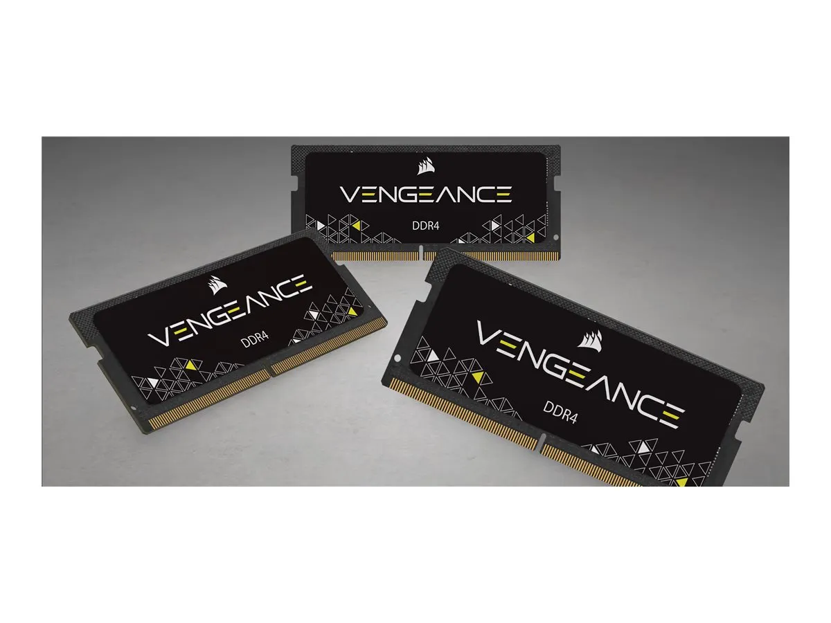 Corsair VENGEANCE Black SO-DIMM DDR4-3200 CL22 16 GB (CMSX16GX4M1A3200C22)