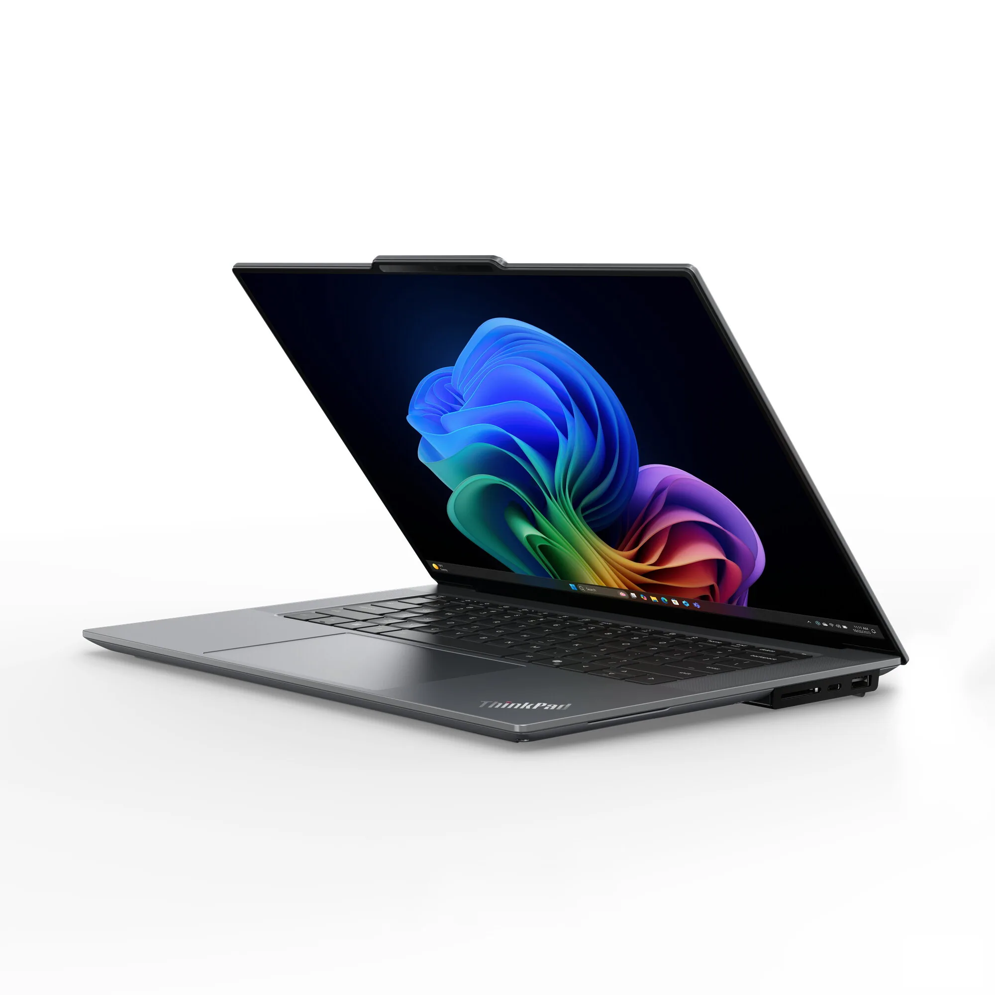 Lenovo ThinkPad X9-15p Gen 1 Aura Edition Copilot+ PC 358H Laptop 38,9 cm (15.3") Touchscreen 2.8K 64 GB LPDDR5x-SDRAM 1 TB SSD Wi-Fi 7 (802.11be) Windows 11 Pro Grau Deutsch – Bild 4