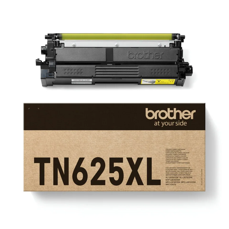 Brother TN-625XLY Tonerkartusche 1 Stück(e) Original Gelb – Bild 2