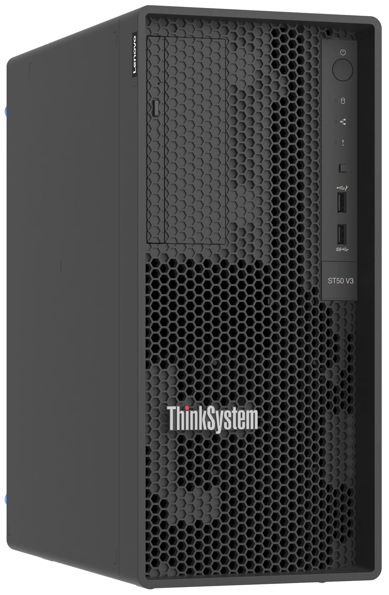 Lenovo ThinkSystem ST50 V3 Server 1,92 TB Tower Intel Xeon E E-2434 3,4 GHz 16 GB DDR5-SDRAM 500 W – Bild 1