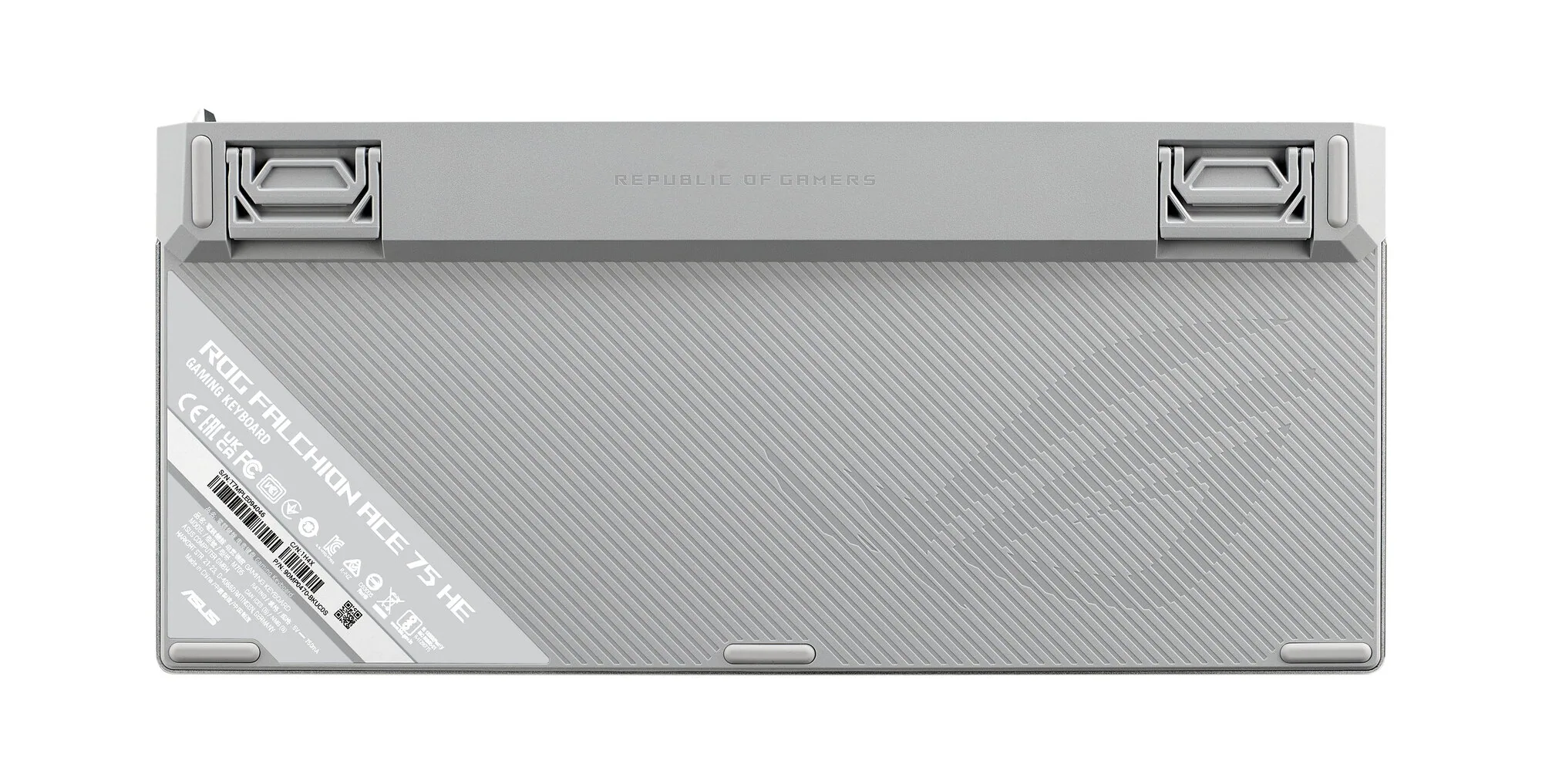 ASUS ROG Falchion Ace 75 HE WHT Tastatur Gaming USB QWERTZ Deutsch Weiß – Bild 4