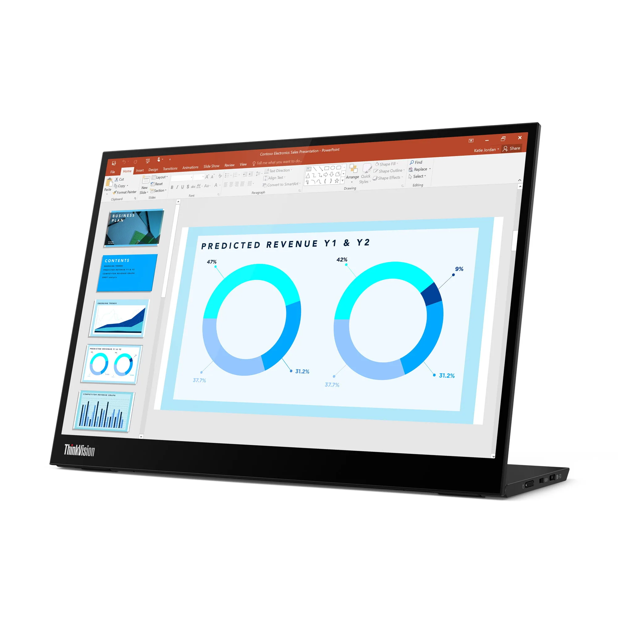 Lenovo ThinkVision M14d Monitor – Bild 5