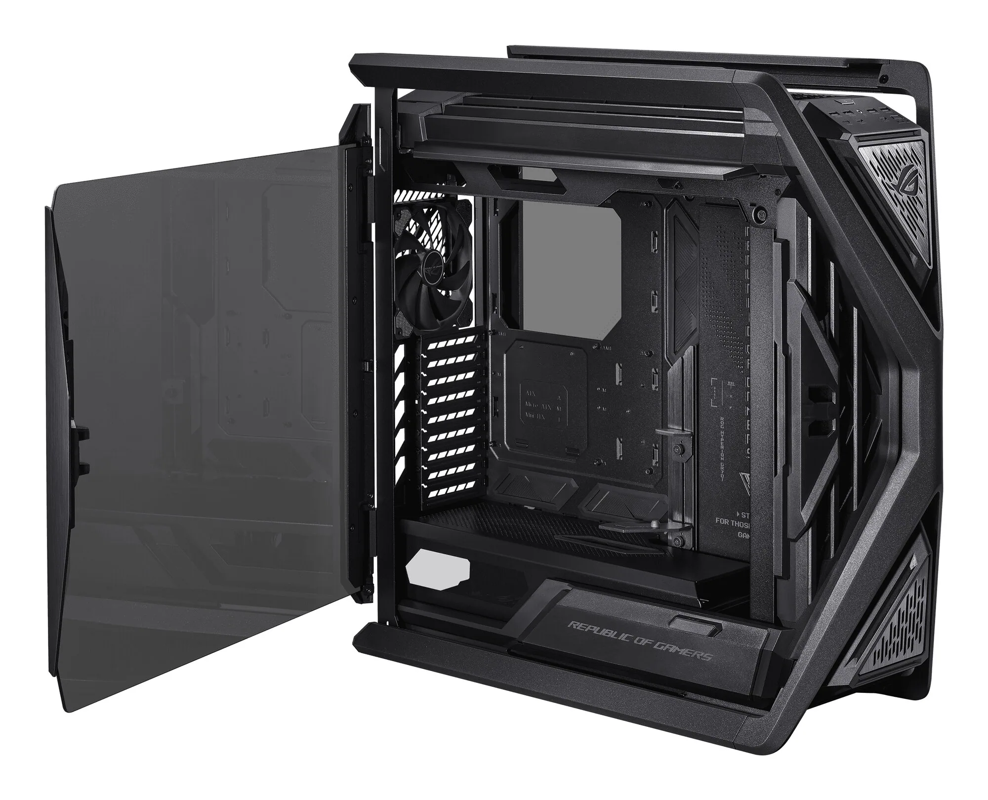 ASUS ROG HYPERION GR701 Tower Schwarz – Bild 8