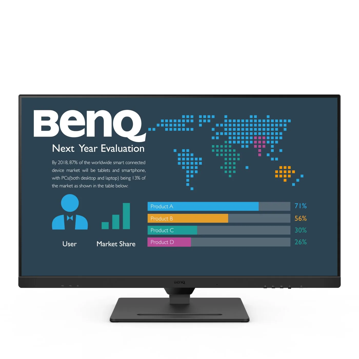 BenQ BL3290QT Computerbildschirm 80 cm (31.5") 2560 x 1440 Pixel Quad HD LED Schwarz – Bild 2