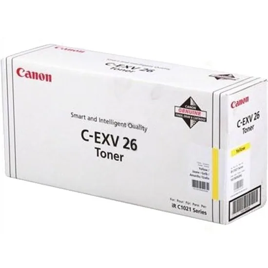 Canon C-EXV 26 Tonerkartusche Original Gelb – Bild 1