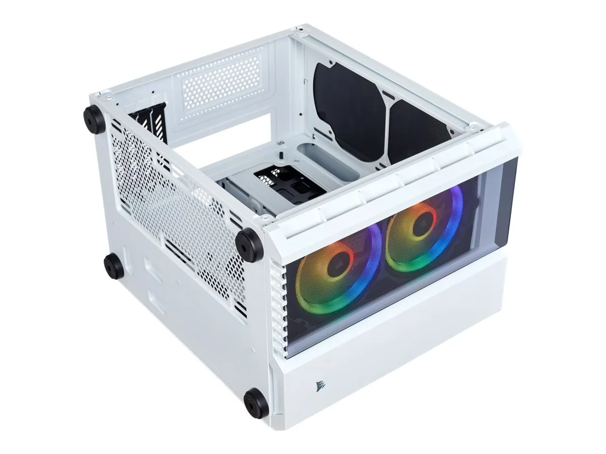 Corsair Geh Micro ATX Crystal 280X RGB White (Tempered Gla