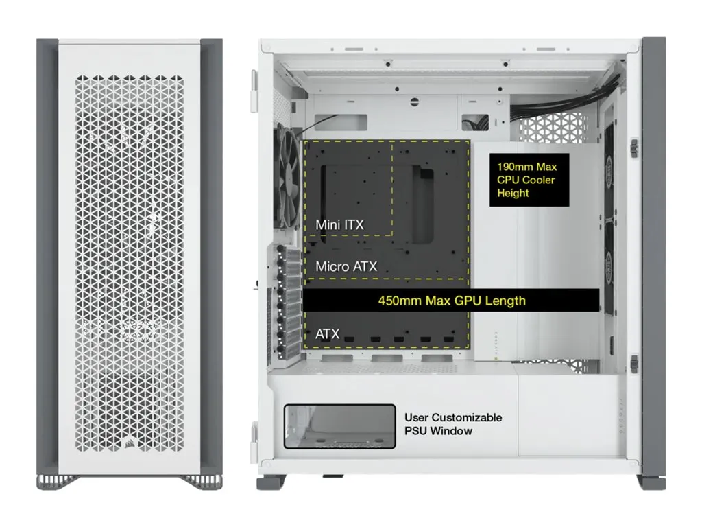 Corsair Geh Midi 7000D Airflow (Tempered Glass)