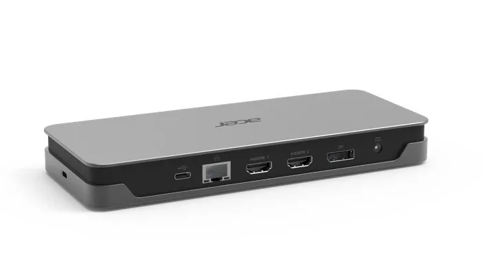 Acer USB Type-C Gen 1 Dock Kabelgebunden USB 3.2 Gen 1 (3.1 Gen 1) Type-C Grau – Bild 3